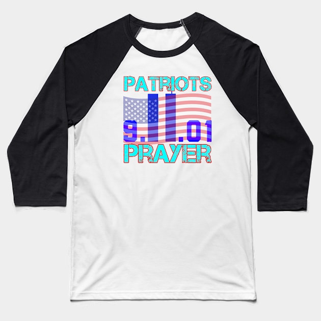 Patriots prayer Baseball T-Shirt by Kishu